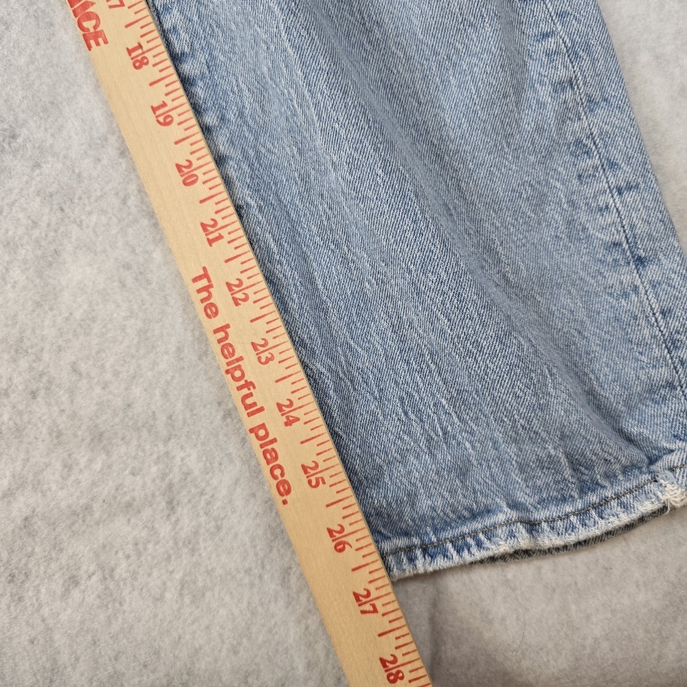 Madewell The Curvy Perfect Vintage Jean Size 29 Light Wash High Rise Mom Denim - Picture 7 of 9